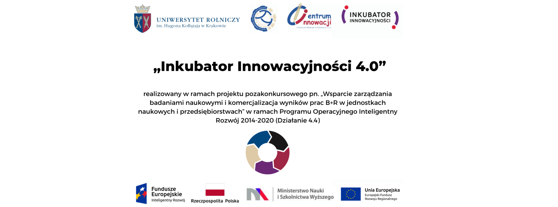 Inkubator Innowacyjności 4.0 - plakat.